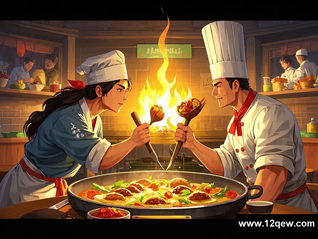 美食对抗中的别样故事与暧昧滋味