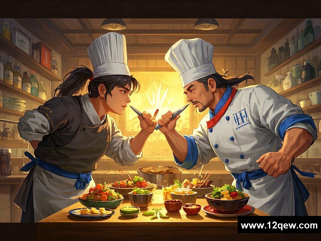 美食对抗中的别样故事与暧昧滋味