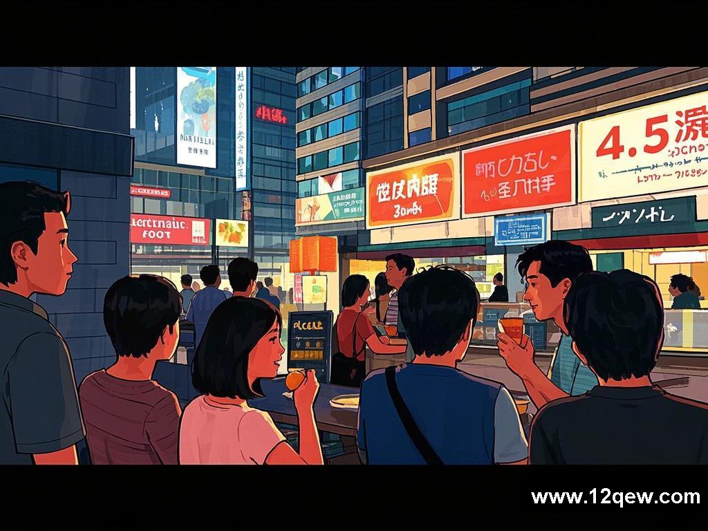 商圈里的美食与暧昧故事