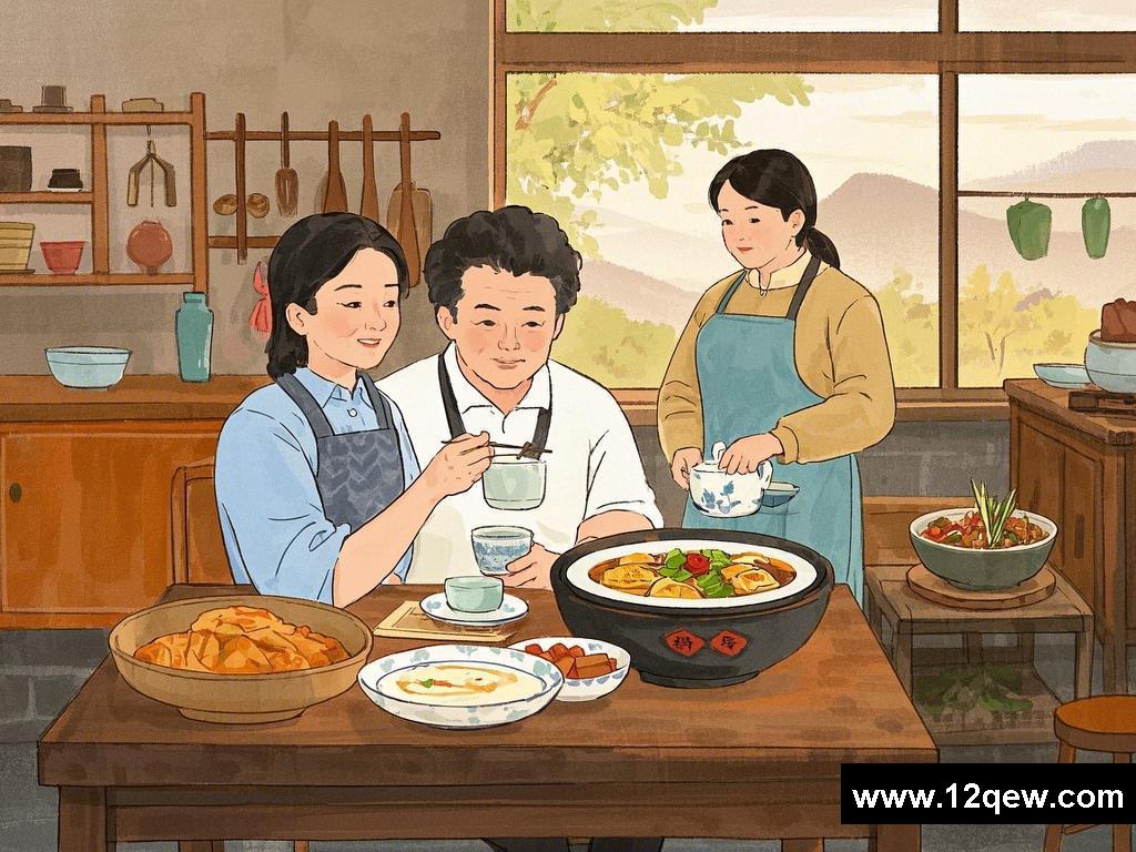 美食与情感交织的故事