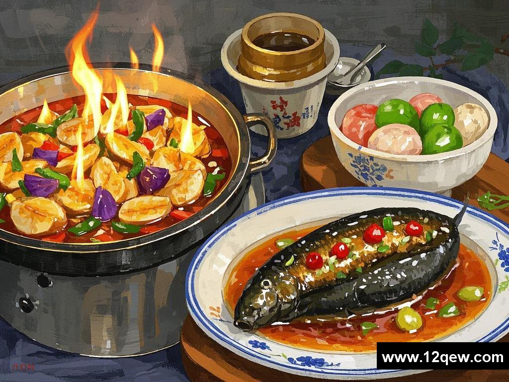 美食与情谊交织的故事