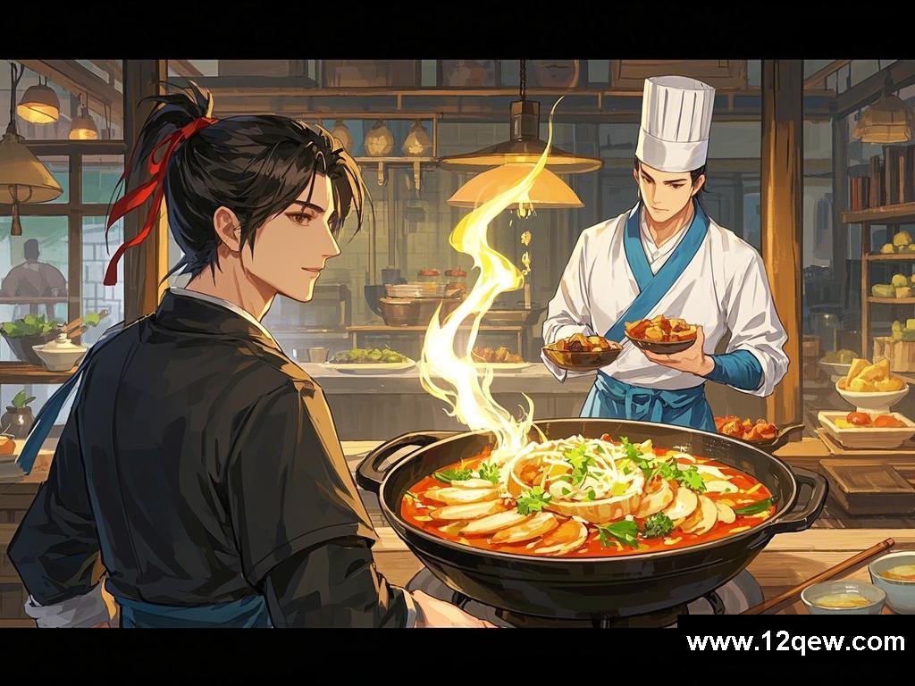 美食江湖里的别样较量与情愫
