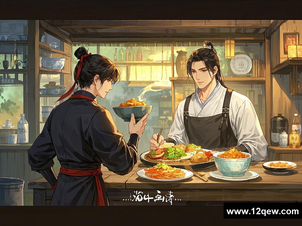美食江湖里的别样较量与情愫