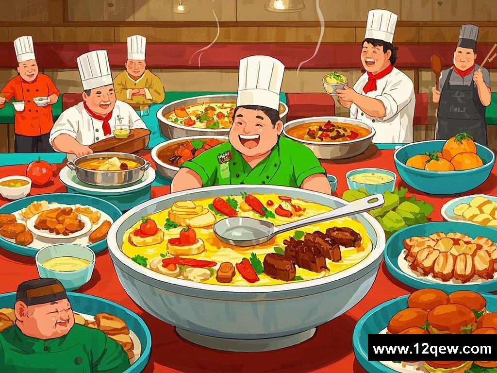 美食盛宴里的别样故事
