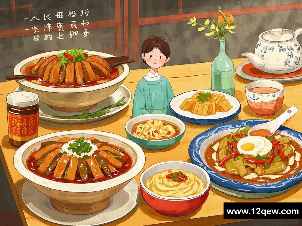美食之旅中的别样故事与情感交织