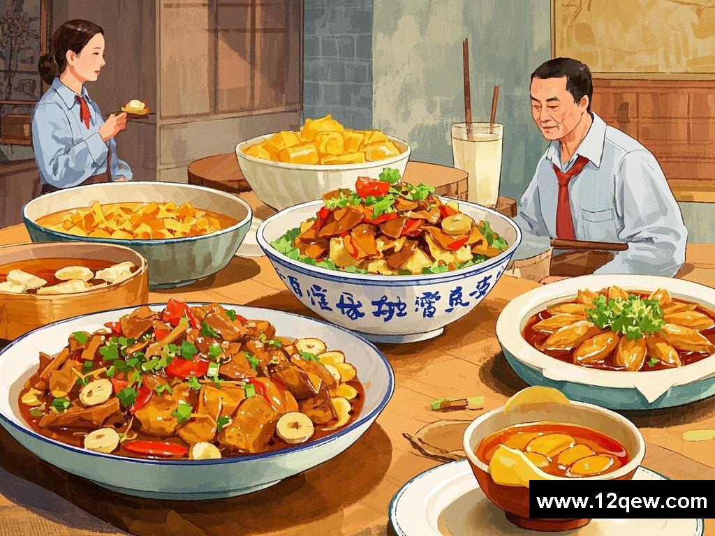 美食之旅中的别样故事与情感交织