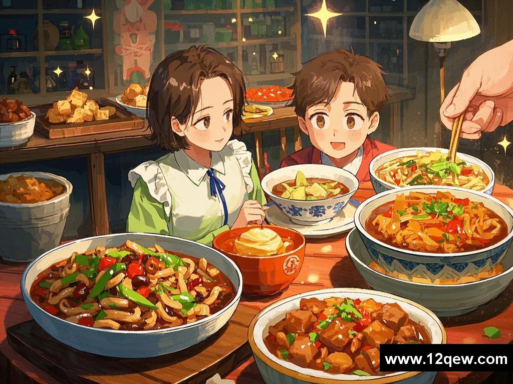美食探寻中的别样故事与暧昧情愫