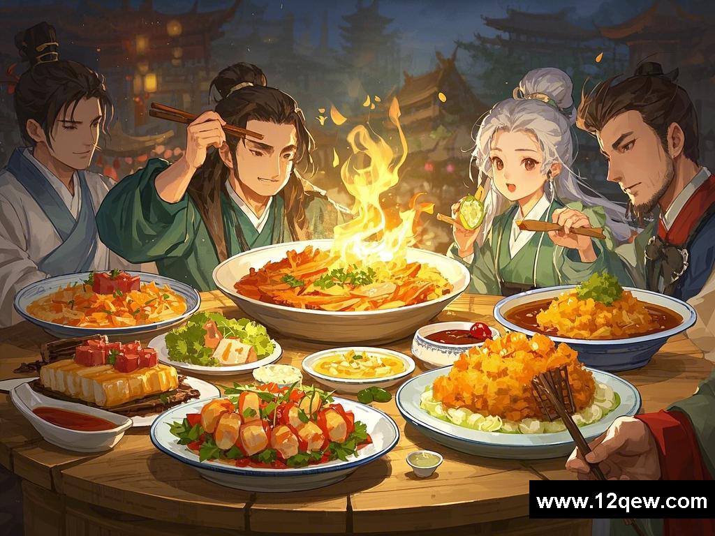 美食江湖里的别样故事与心动瞬间