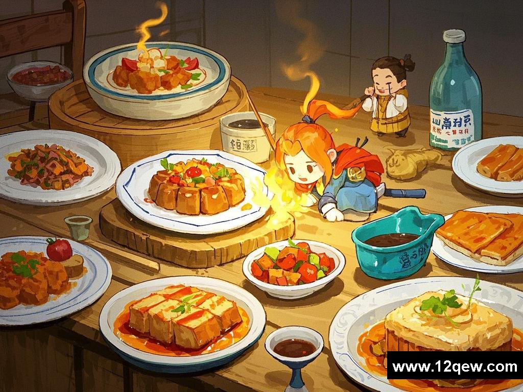 美食江湖里的别样故事与心动瞬间