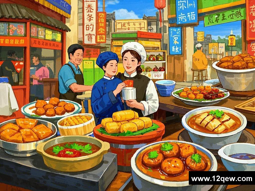 美食与商业交织的别样故事