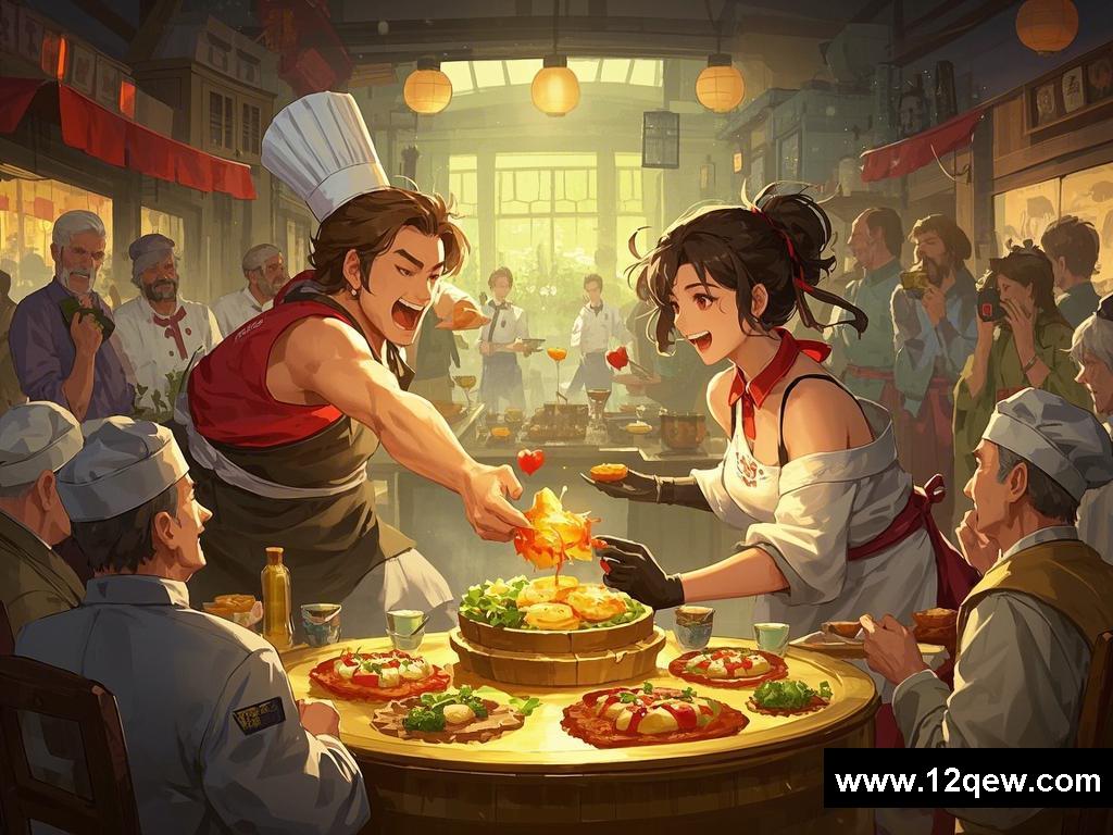 美食战场上的别样故事与暧昧情愫