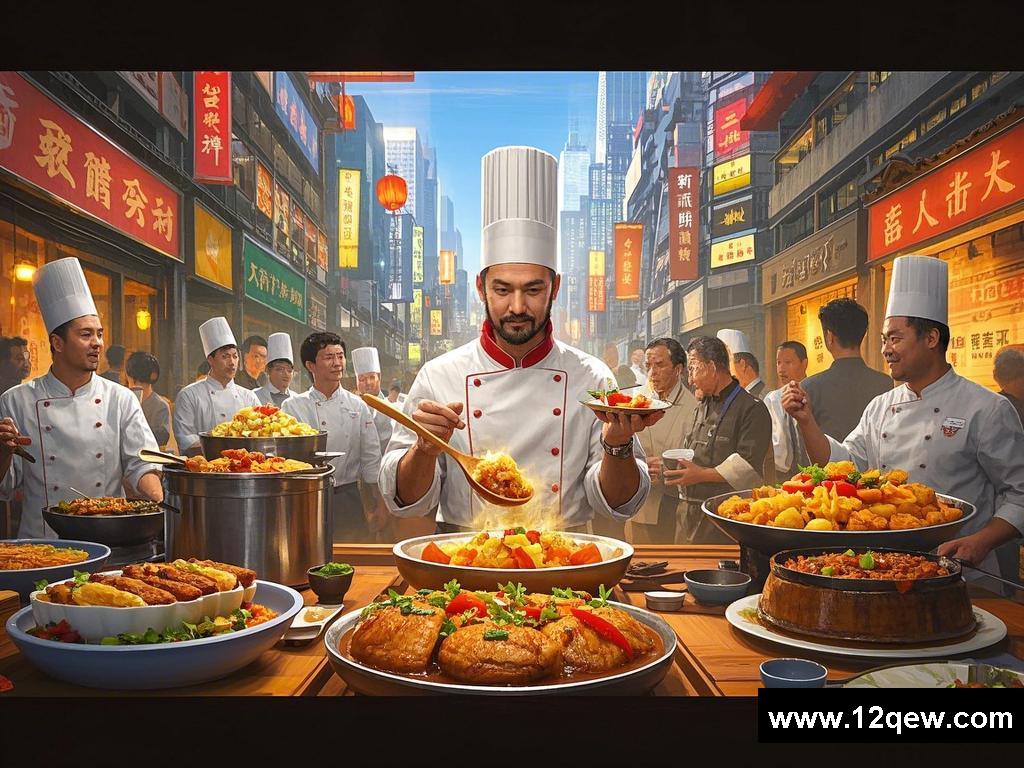 美食竞赛里的舌尖盛宴