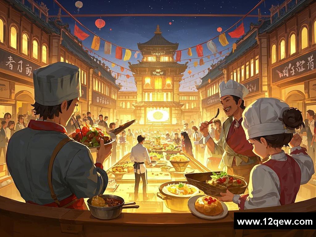 美食战场的爱与味蕾传奇