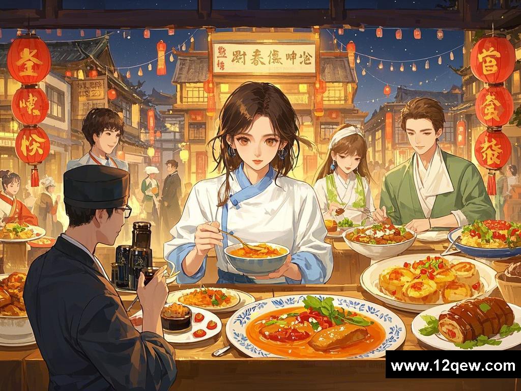 美食江湖的浪漫角逐