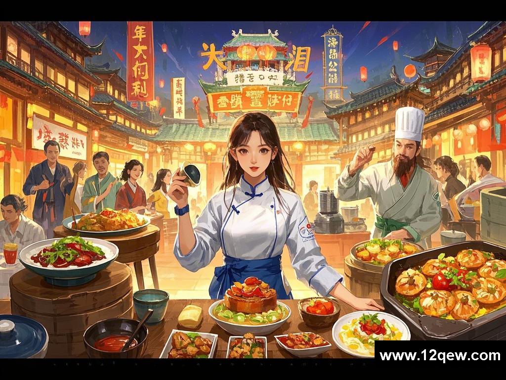 美食江湖的浪漫角逐