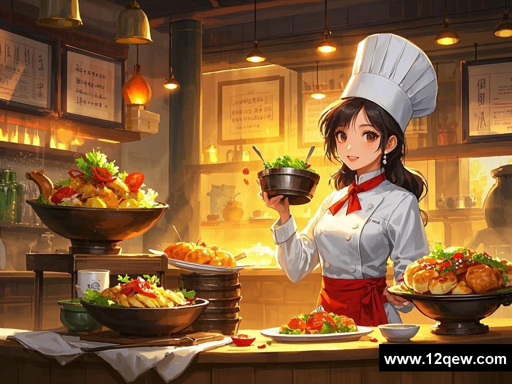 美食世界的激情碰撞与暧昧情愫