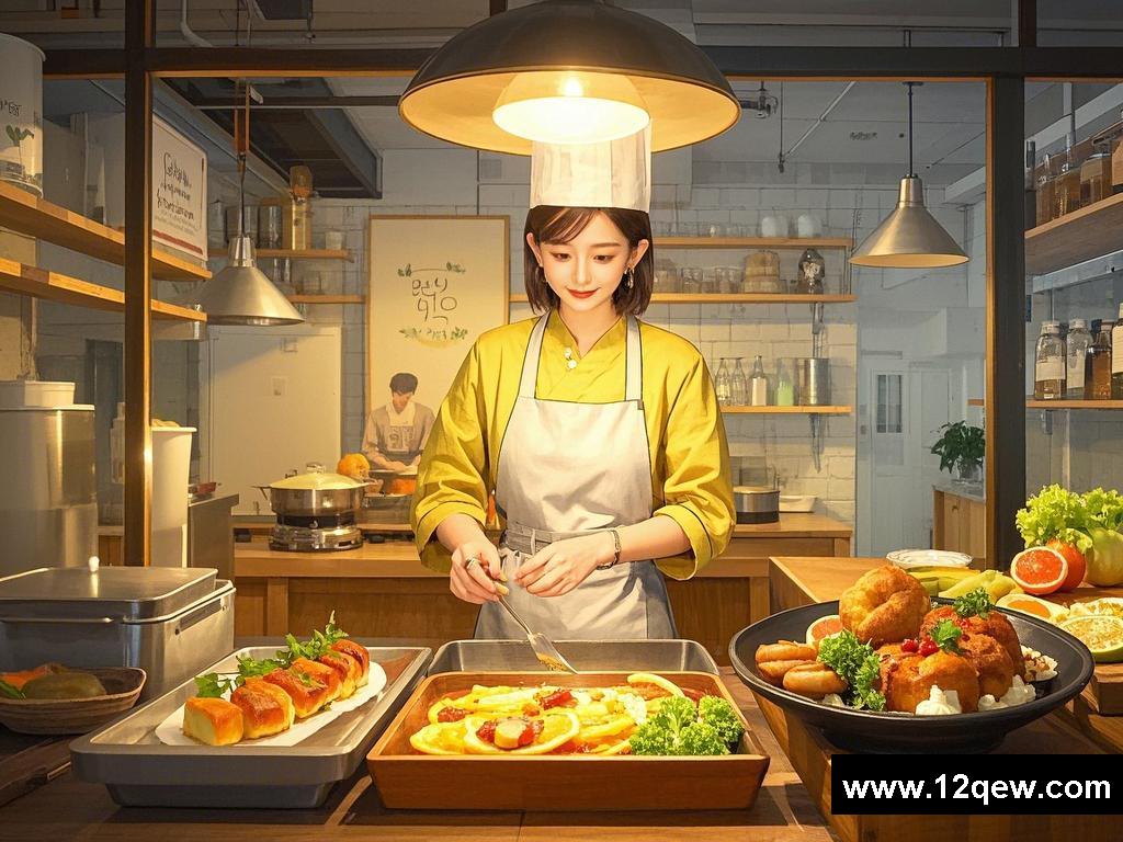 美食与商业交织的浪漫故事
