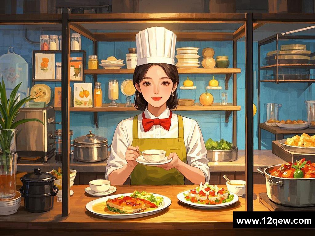 美食与商业交织的浪漫故事