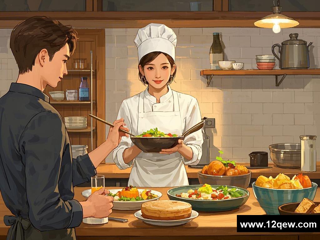 美食与事业交织的浪漫故事