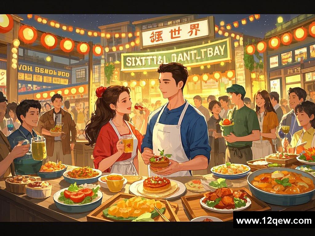 美食世界里的甜蜜恋曲