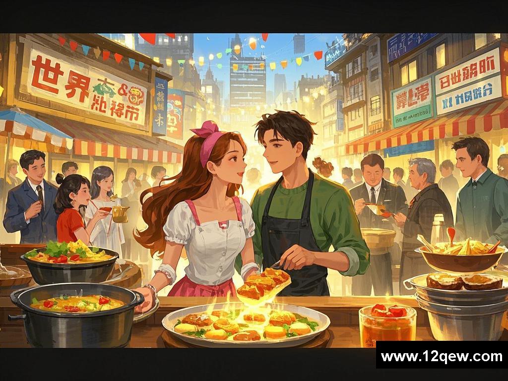 美食世界里的甜蜜恋曲