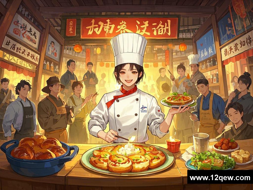 美食江湖的浪漫对决