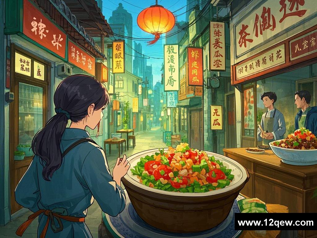 惊！美食与奇幻交织，竟牵出一场如张大千画作般的爱恋