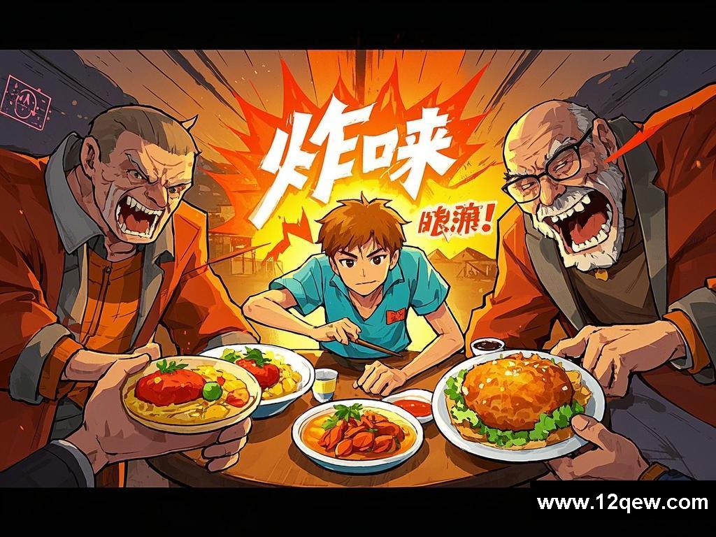 炸裂！美食背后竟藏着情报与开赛的惊天秘密，还有个恐怖老头！