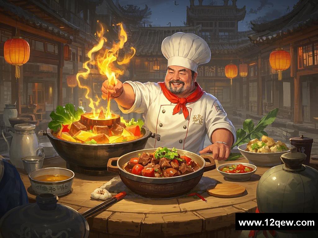 美食江湖的奇幻之战