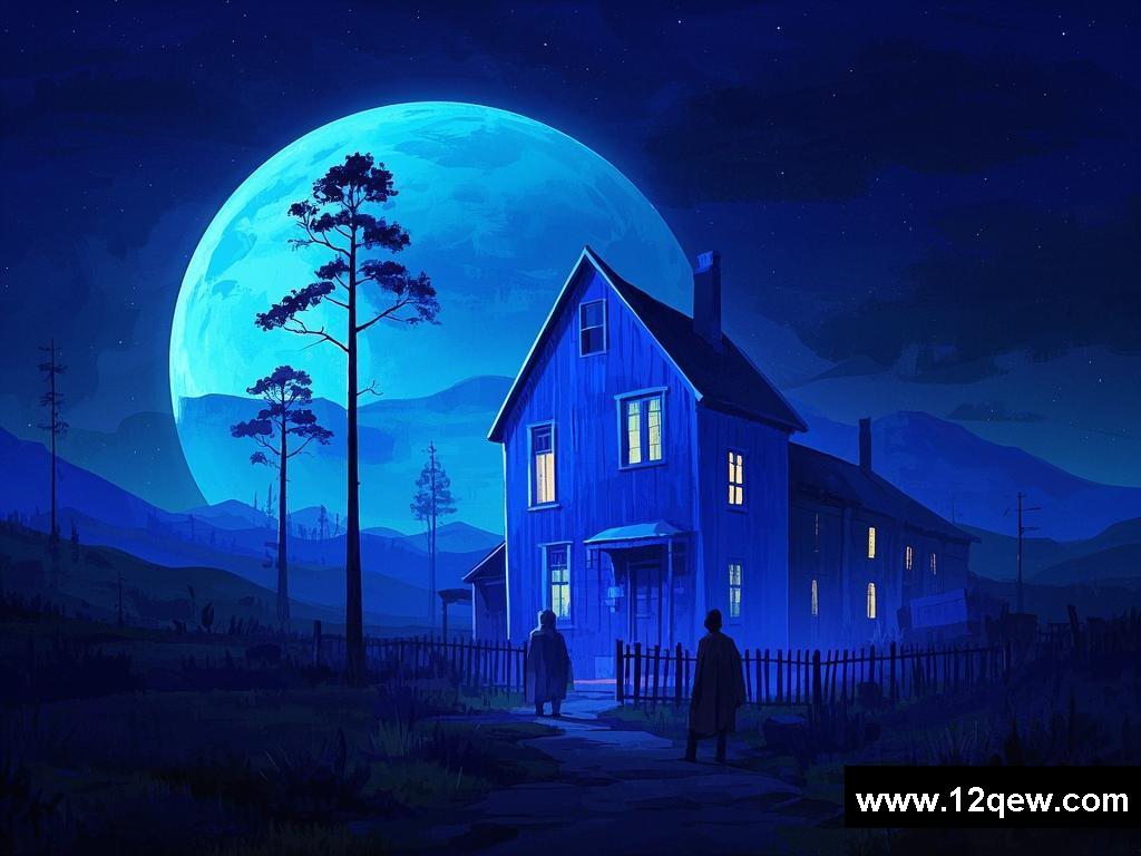 Mysterious Night in the Ghost Town