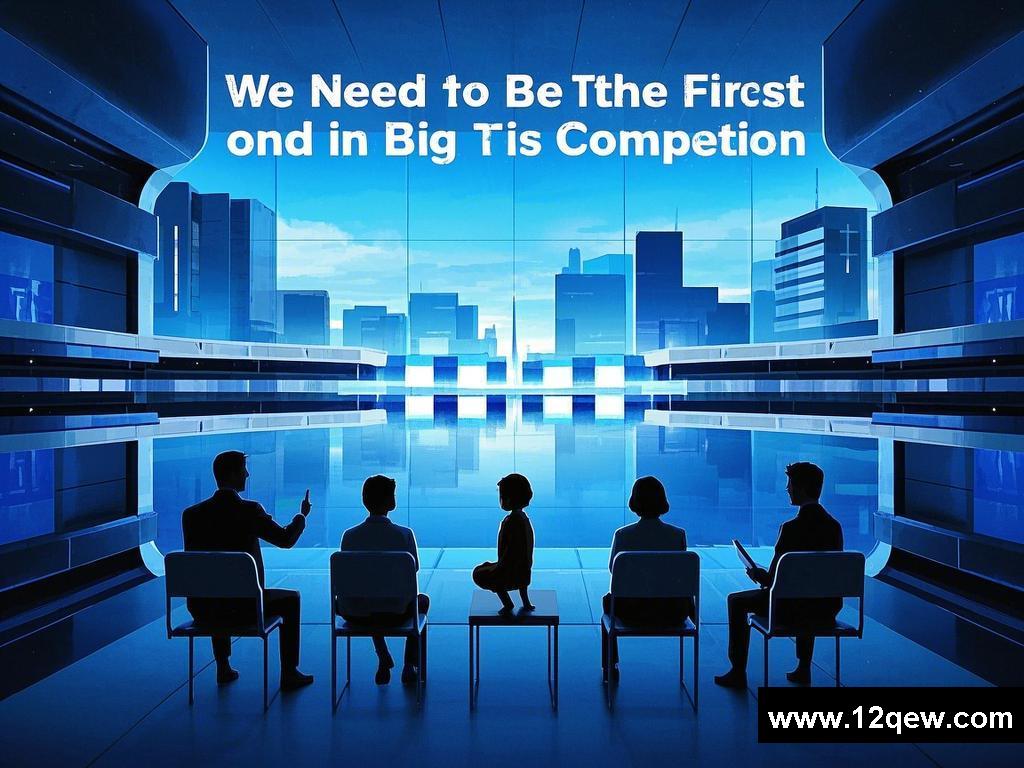 We Need to Be the First in the Big Competition