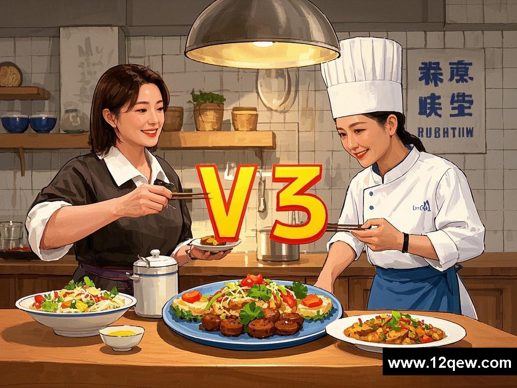 美食对决情渐生