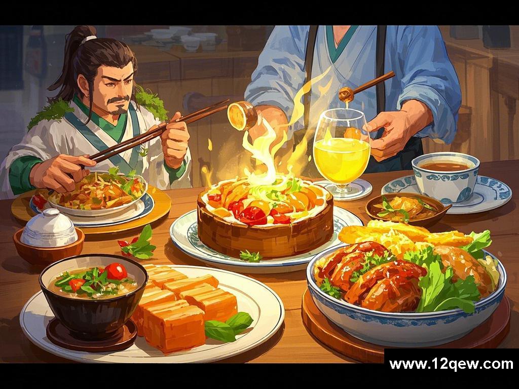 美食江湖情渐生