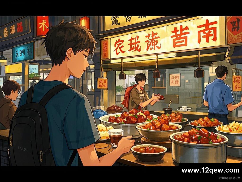 美食里的邂逅