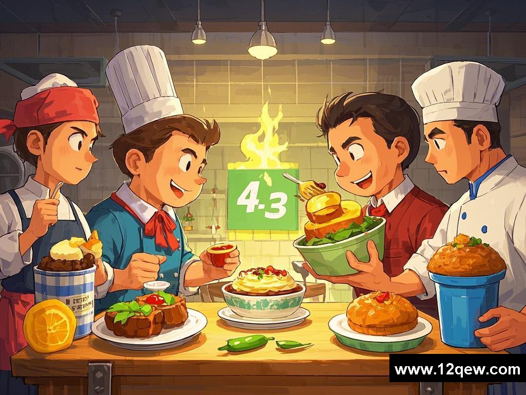 美食对抗的故事