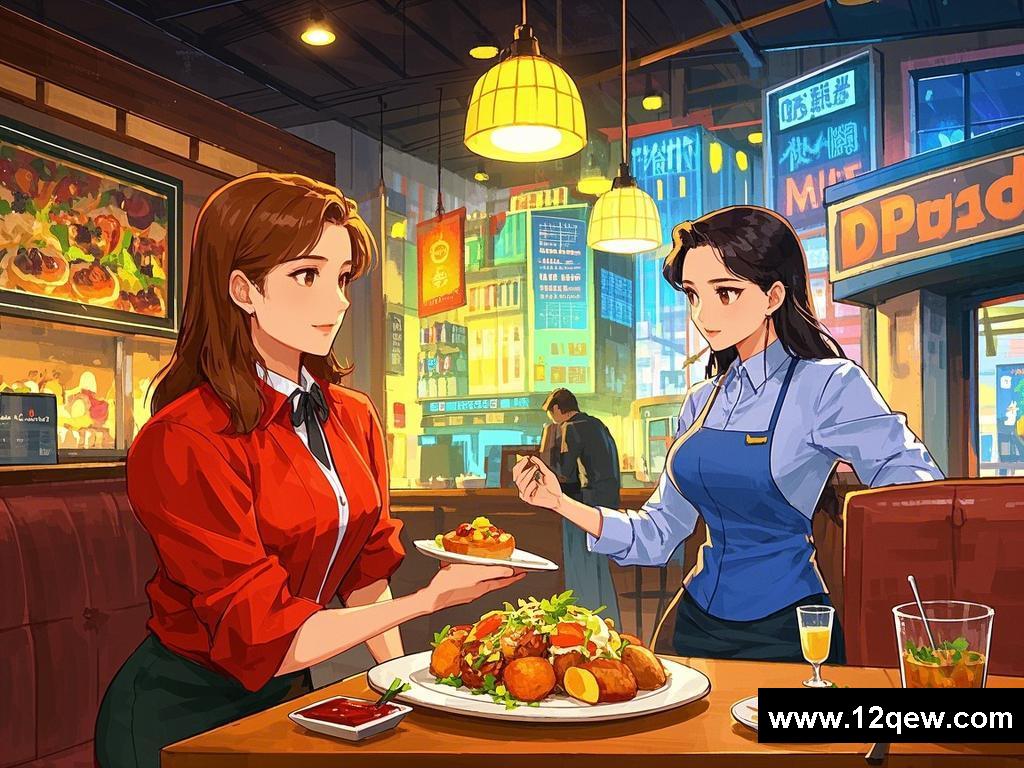 美食之旅中的暧昧较量