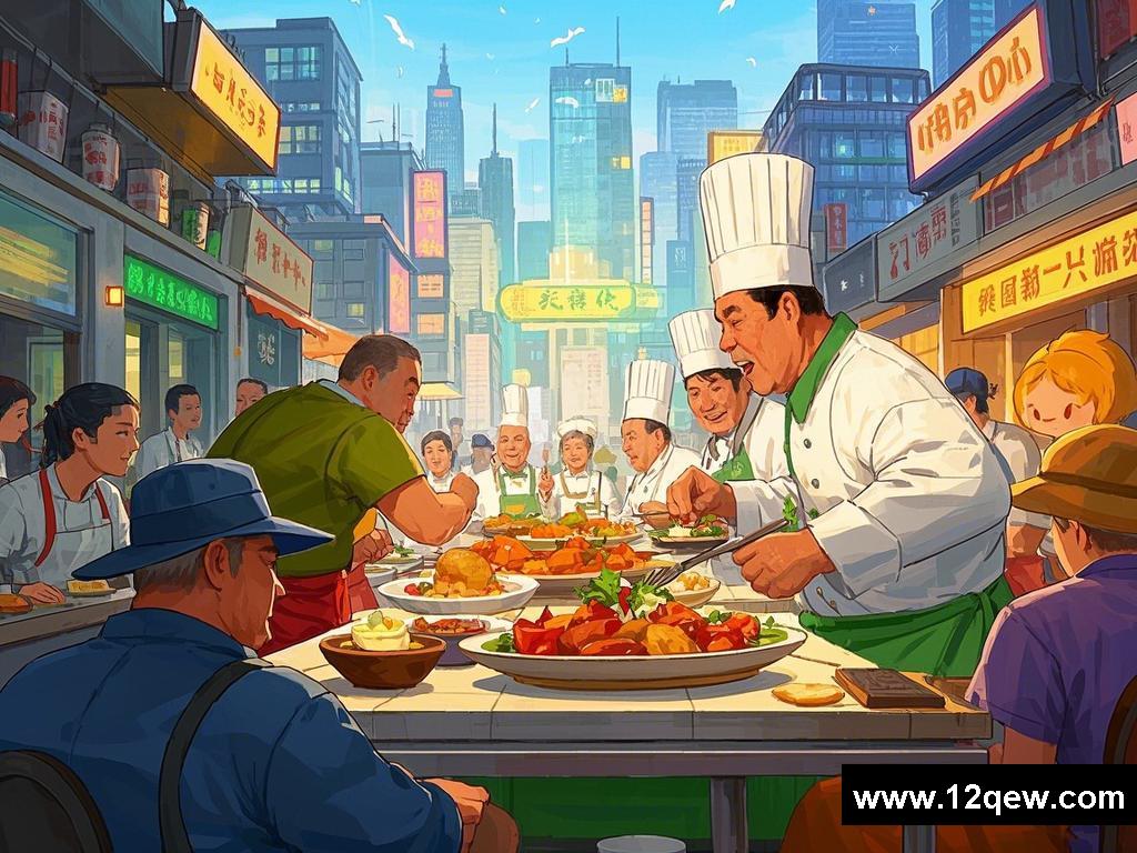 美食竞赛中的别样故事