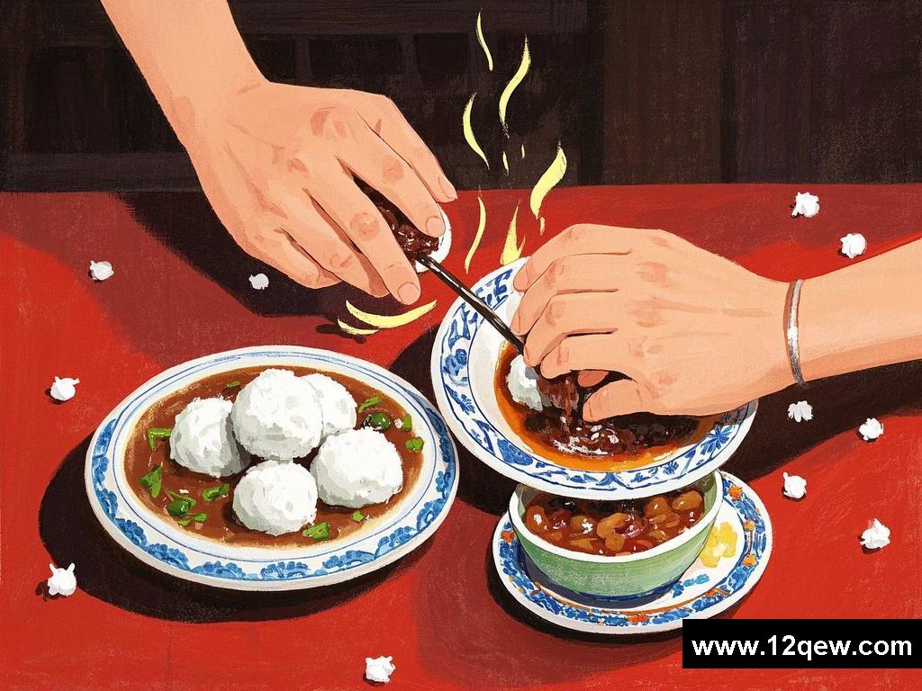 美食对抗中的别样故事与暧昧滋味