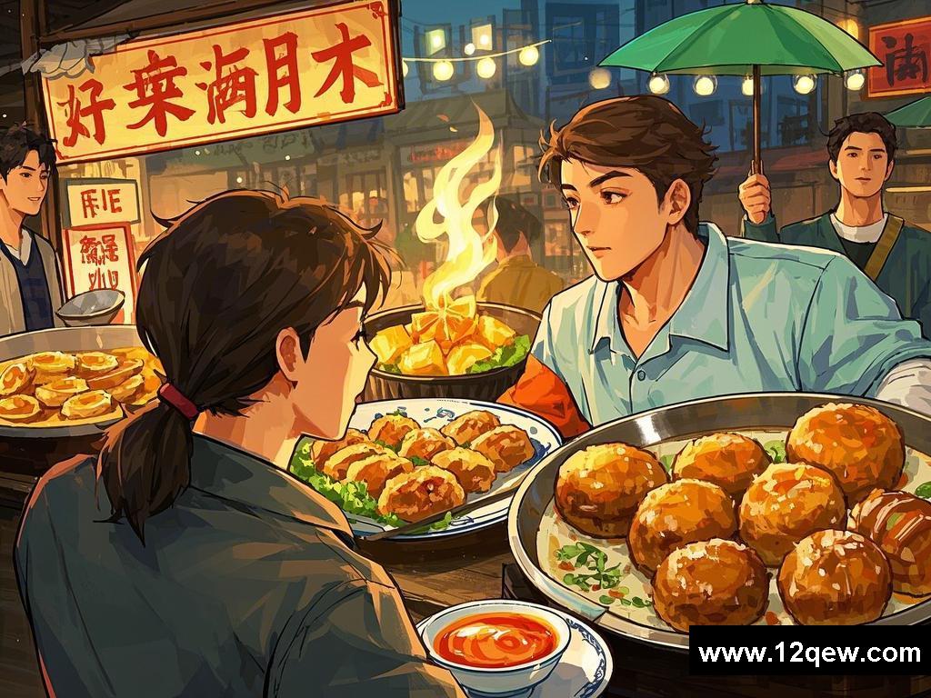 美食之间的别样较量与暧昧故事