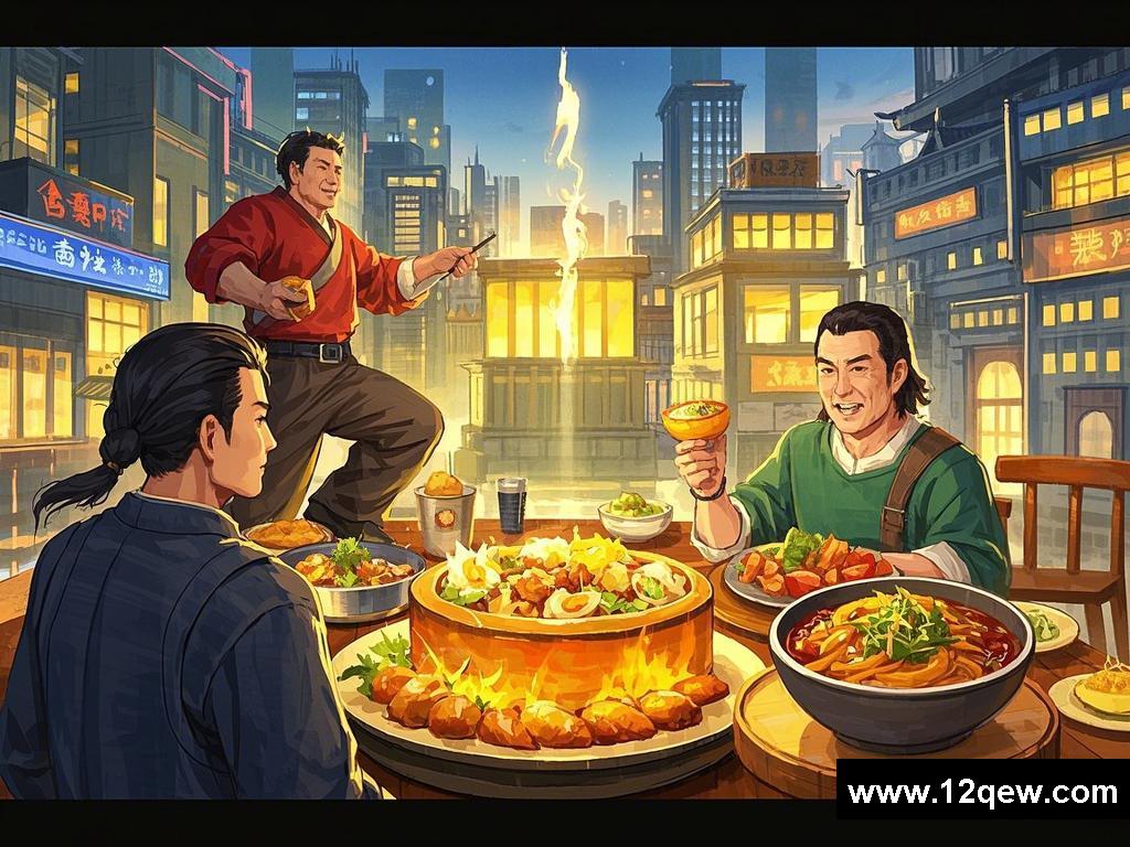 美食江湖的别样较量