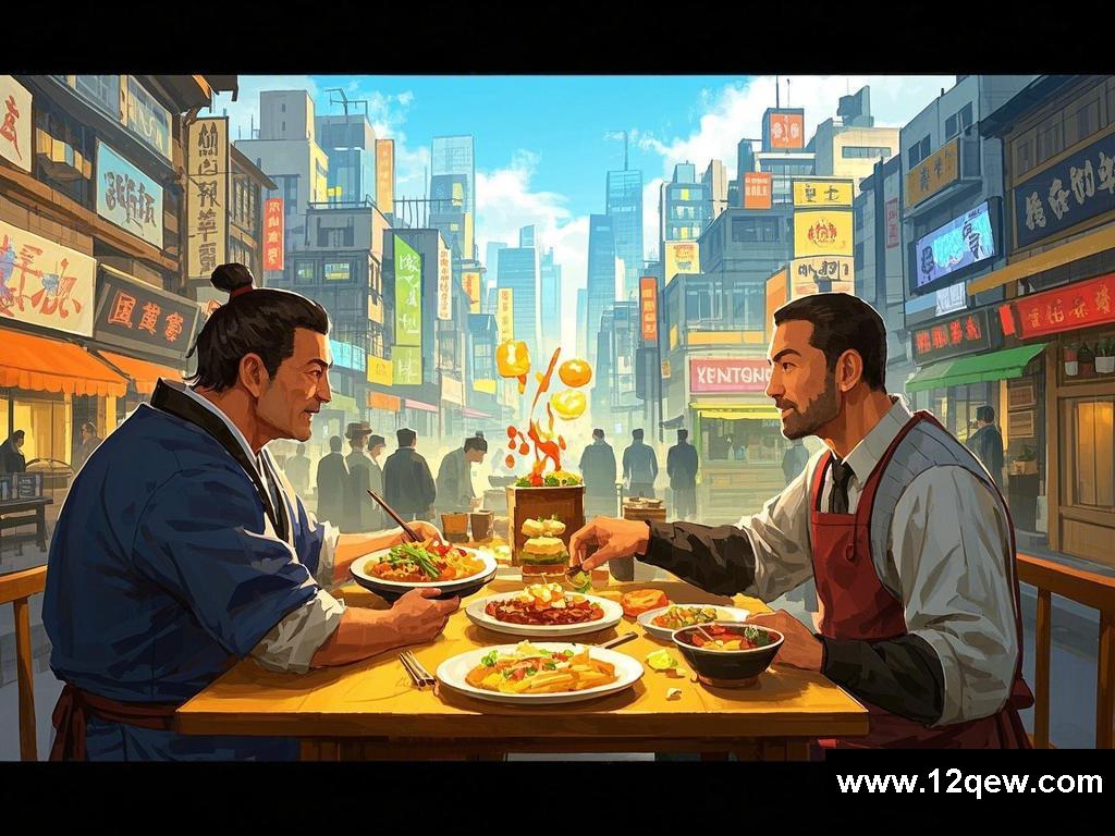 美食江湖的别样较量