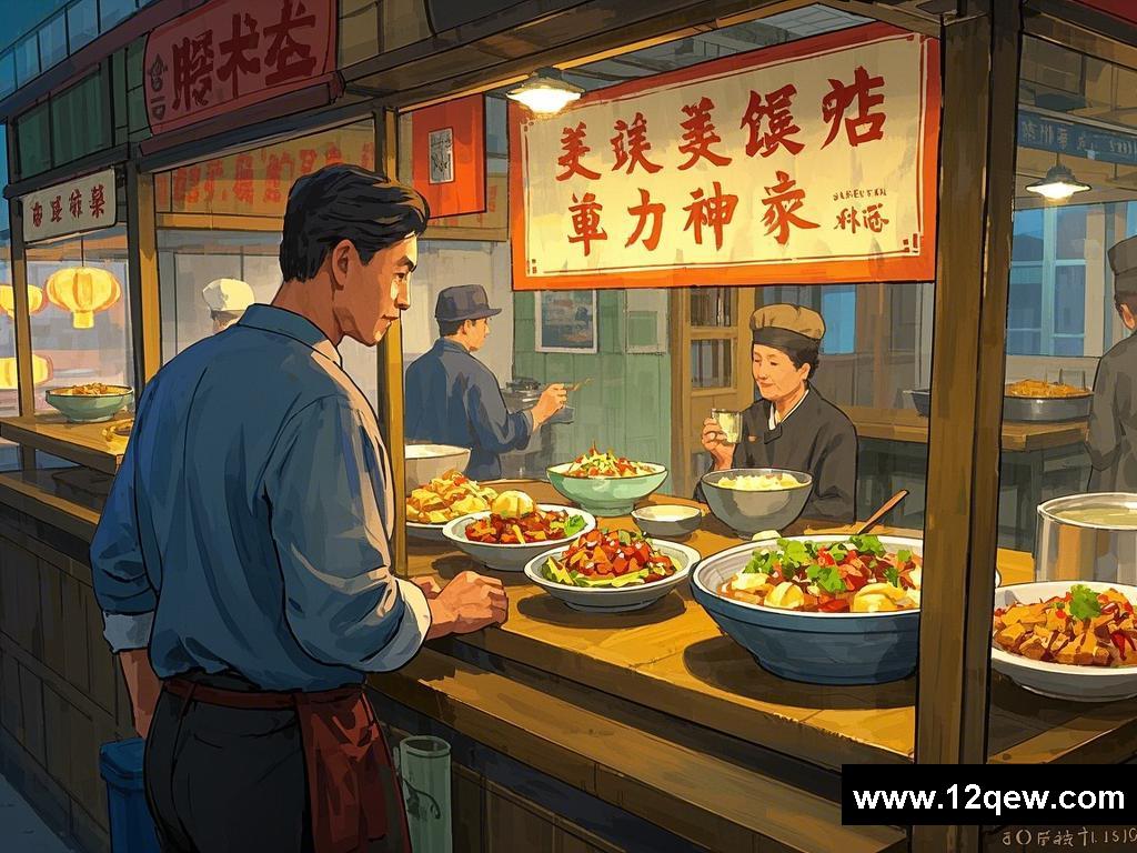 美食与事业交织的别样故事