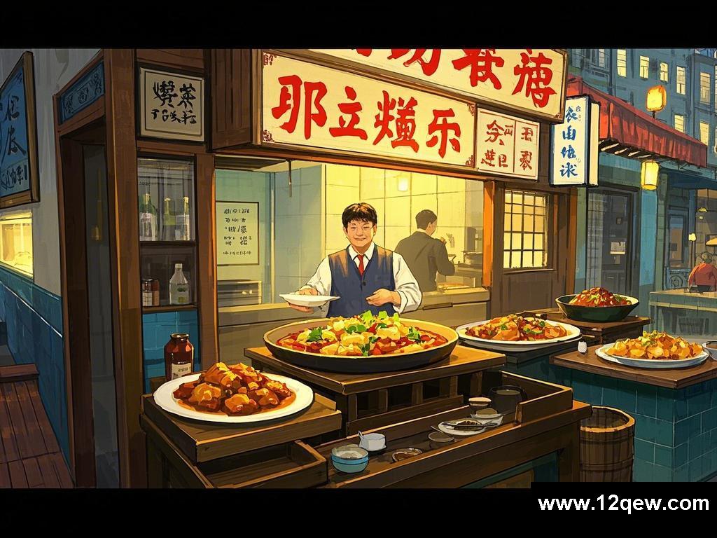 美食与事业交织的别样故事