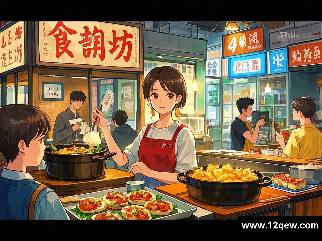 美食与爱的别样交织