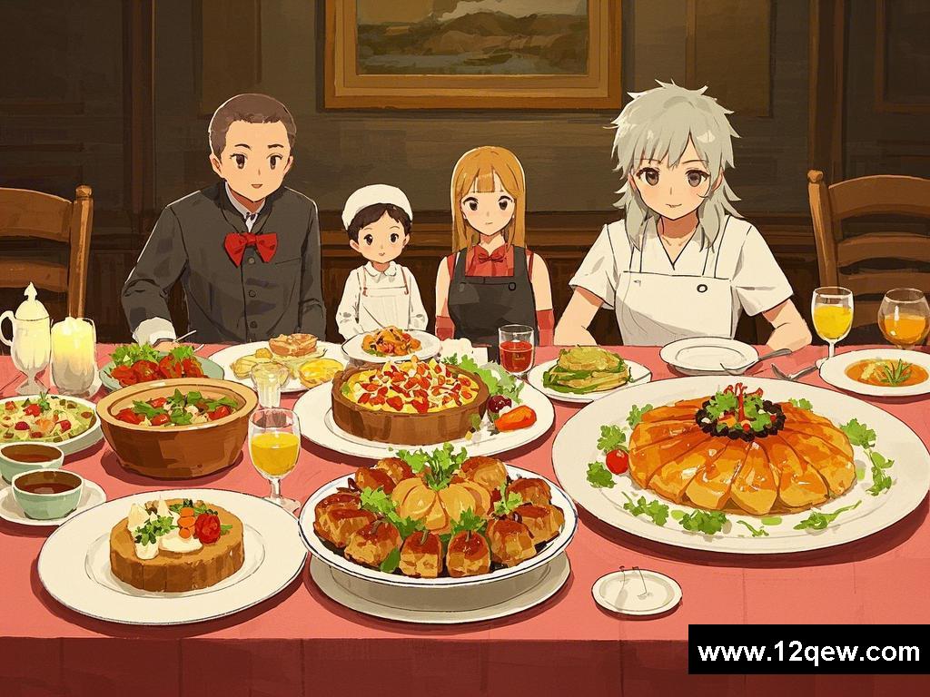 宴会上的美食较量